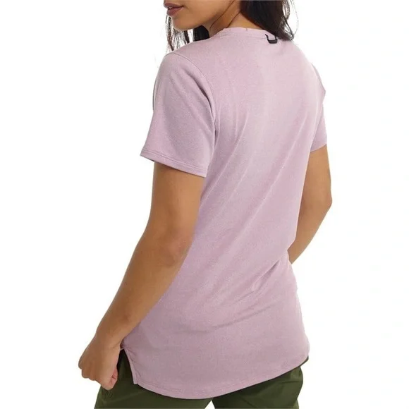 Croft & Barrow Womens Classic Short Sleeve Crew Neck Tee Top Lavender Purple M - Picture 3 of 12
